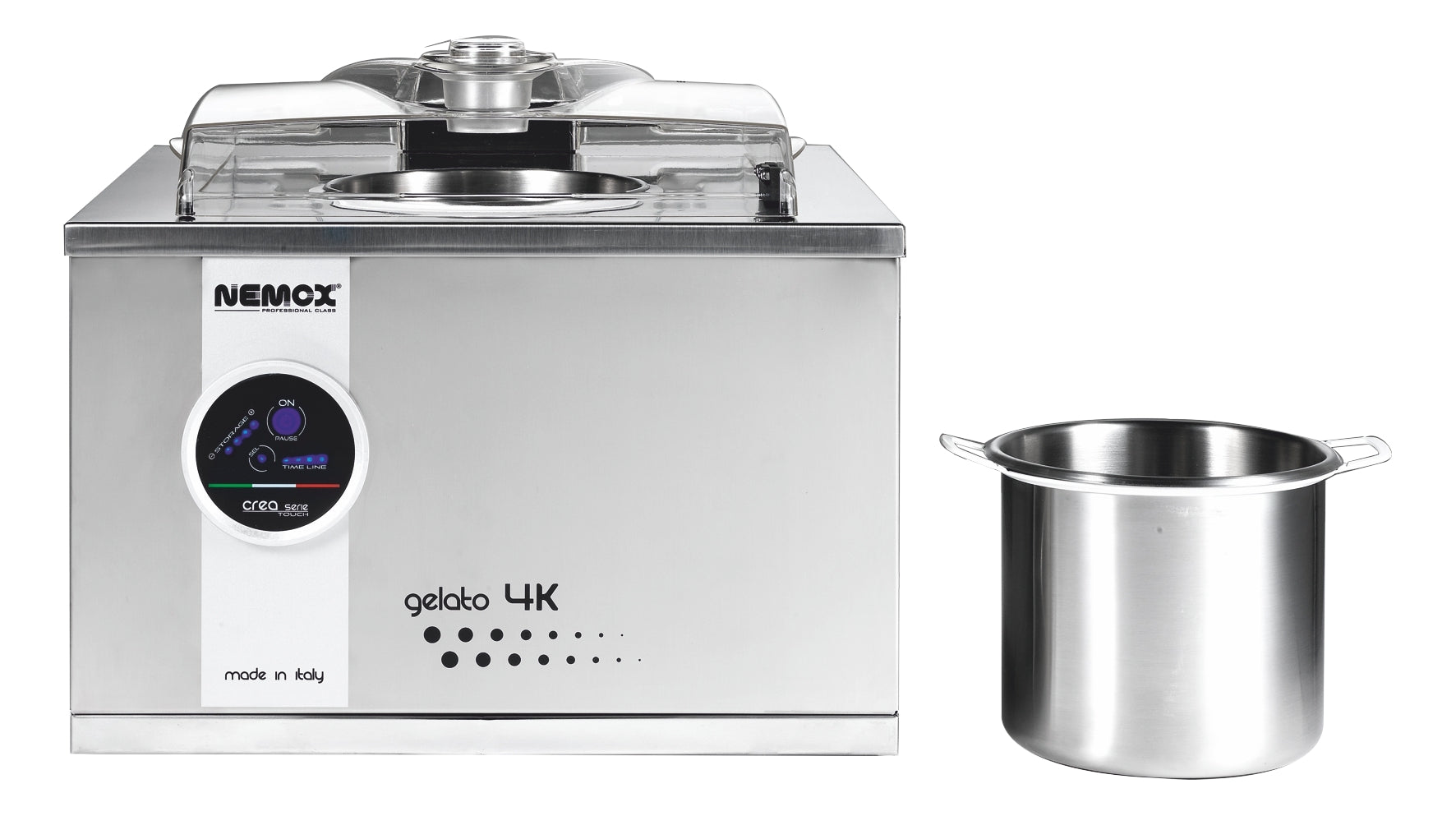 Nemox Gelato 4K Touch with 2.5 Ltr bowl