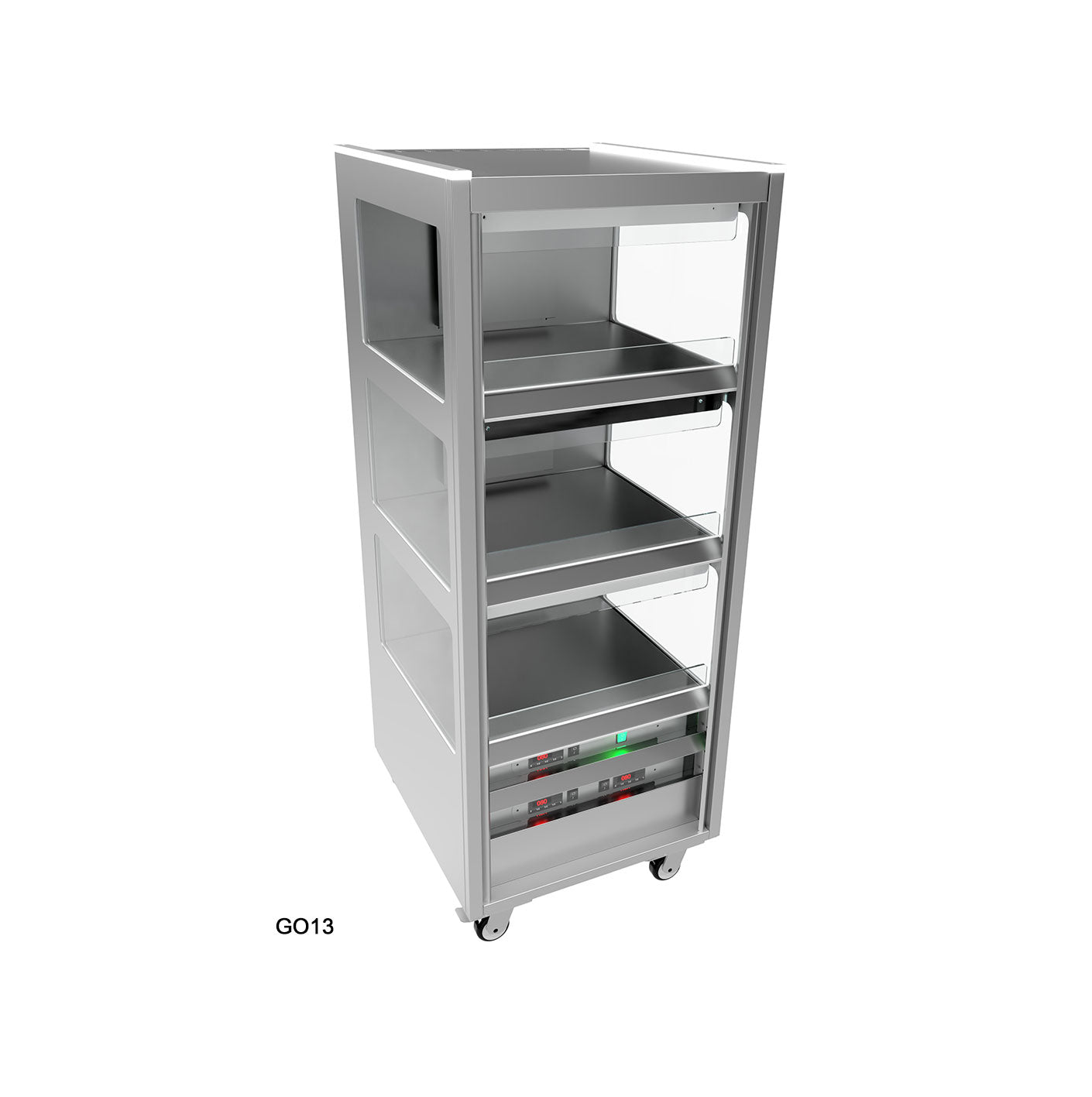 GOM13 Grab & Go Hot Display Merchandiser