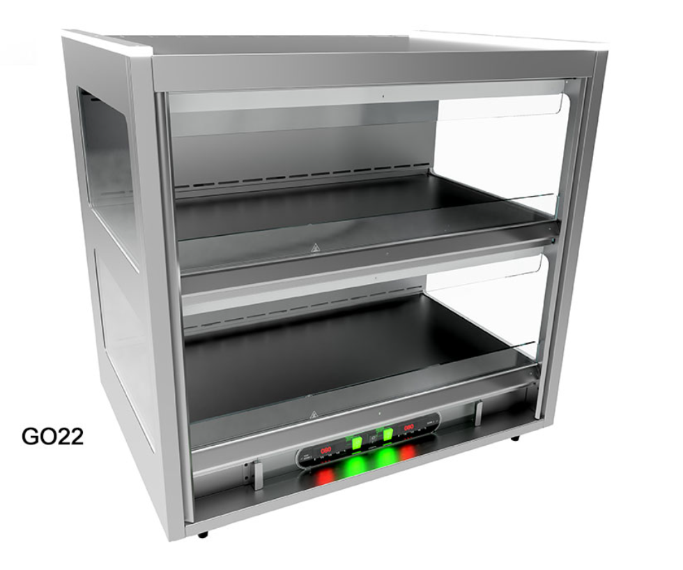 GOM22 Grab & Go Hot Display Merchandiser