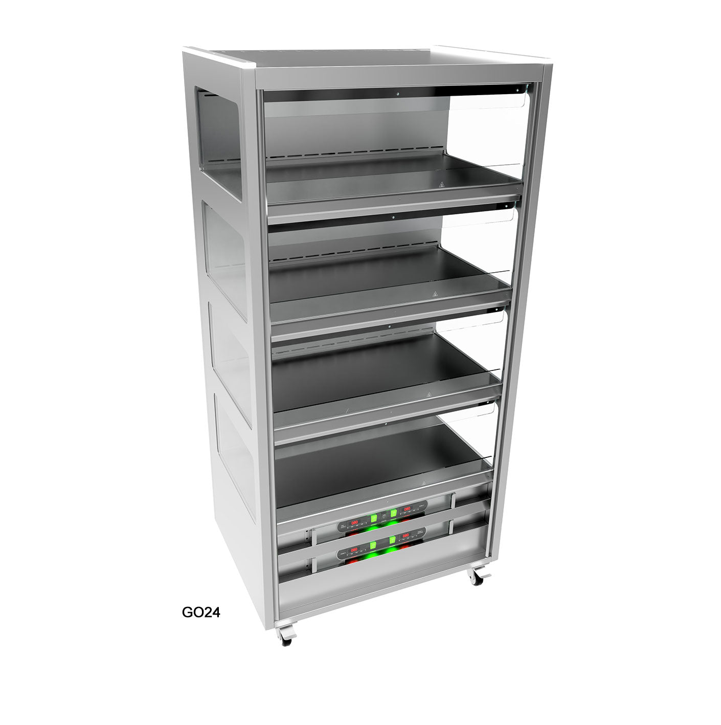 GOM24 Grab & Go Hot Display Merchandiser