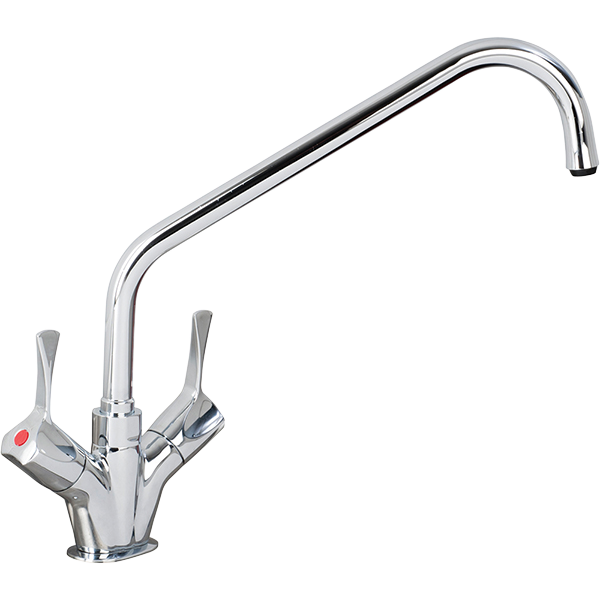 TX-B-212L Aquatechnix Deck Mounted Mixer Tap With Levers