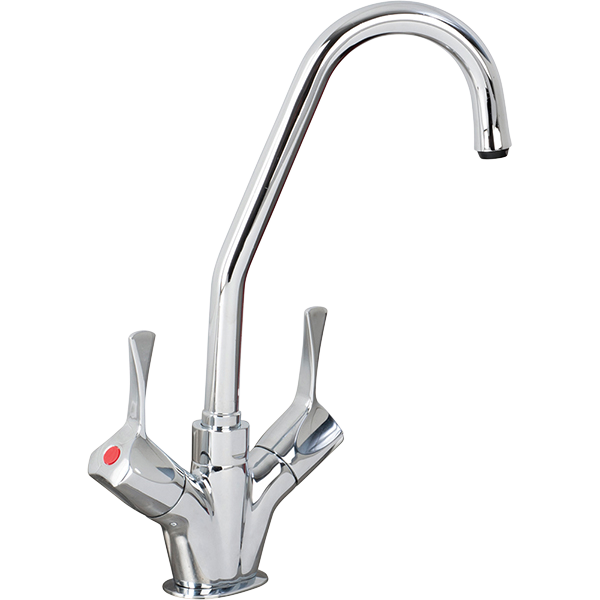 TX-B-2SG6L Aquatechnix Deck Mounted Mixer with Levers