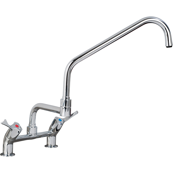 TX-B-3DJ18L Aquatechnix Deck Mounted Mixer Tap