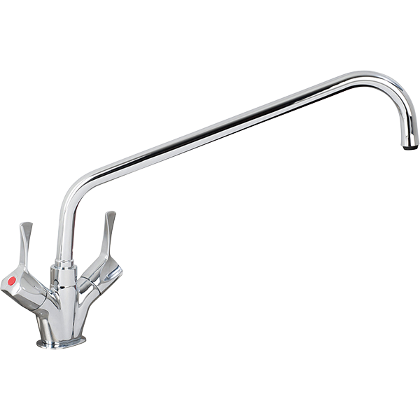 TX-B-216L Aquatechnix Deck Mounted Mixer Tap With Levers