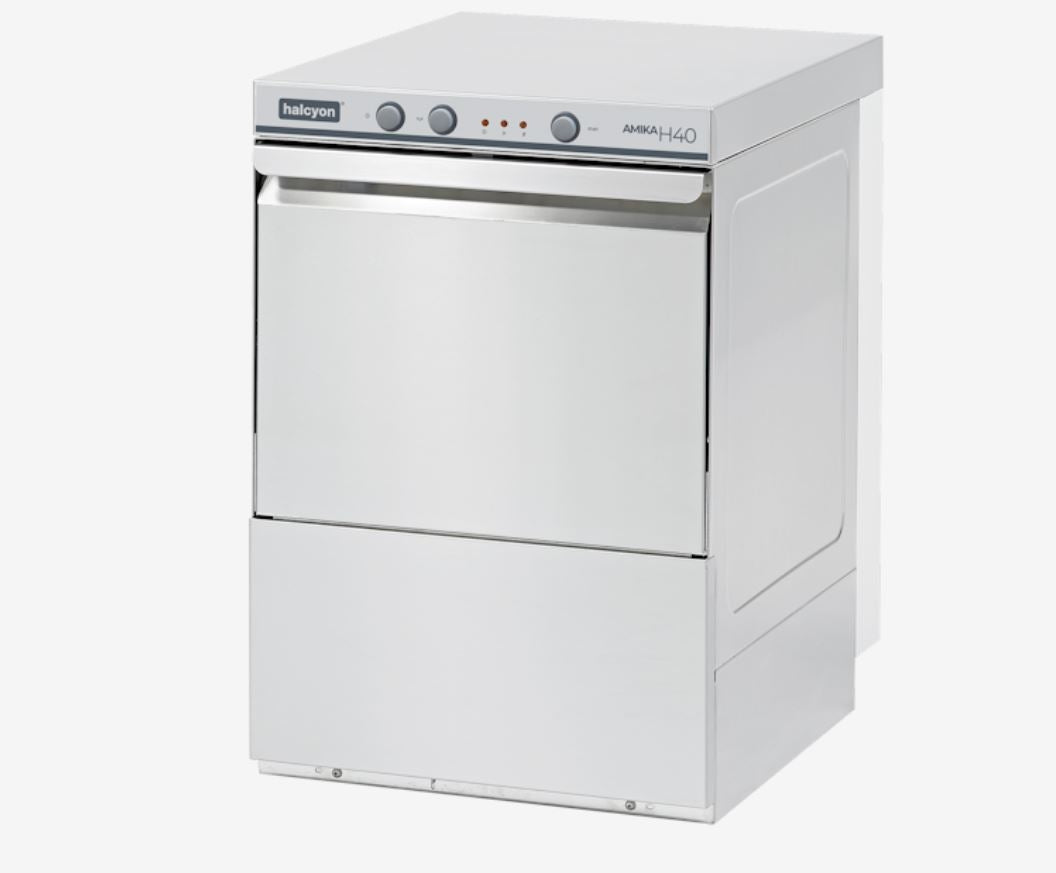 Amika AMH40 Commercial Glasswasher Gravity Waste