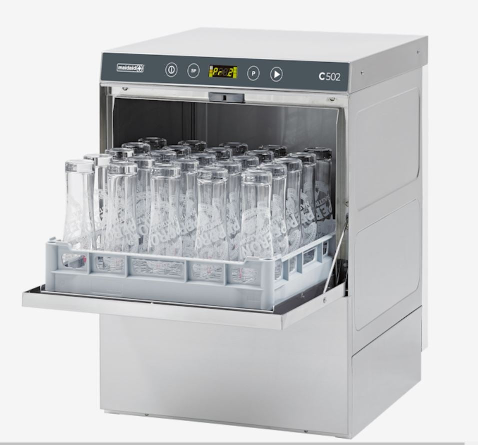 Maidaid C502D Commercial Glasswasher with Pumped Waste