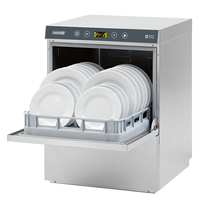 Maidaid D512 Commercial Dishwasher with Drain Pump