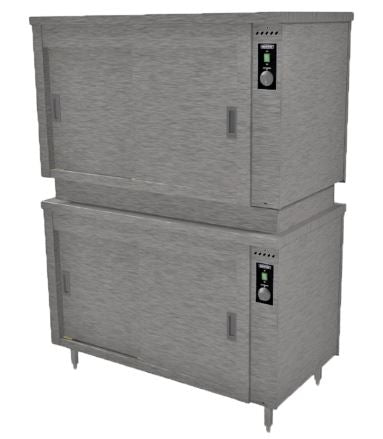 HC3DS Double Stacked Hot Cupboard