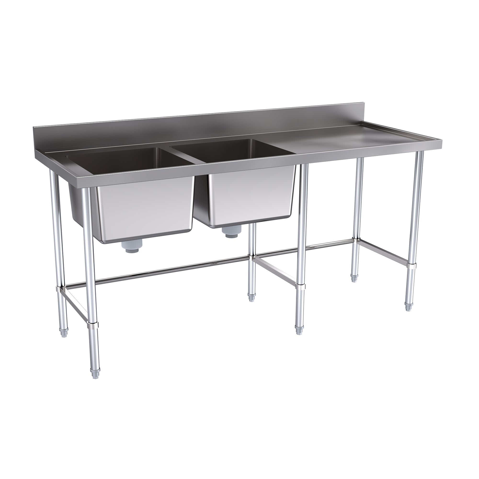 Hallco HDS1800L Double Sink Unit Assembly