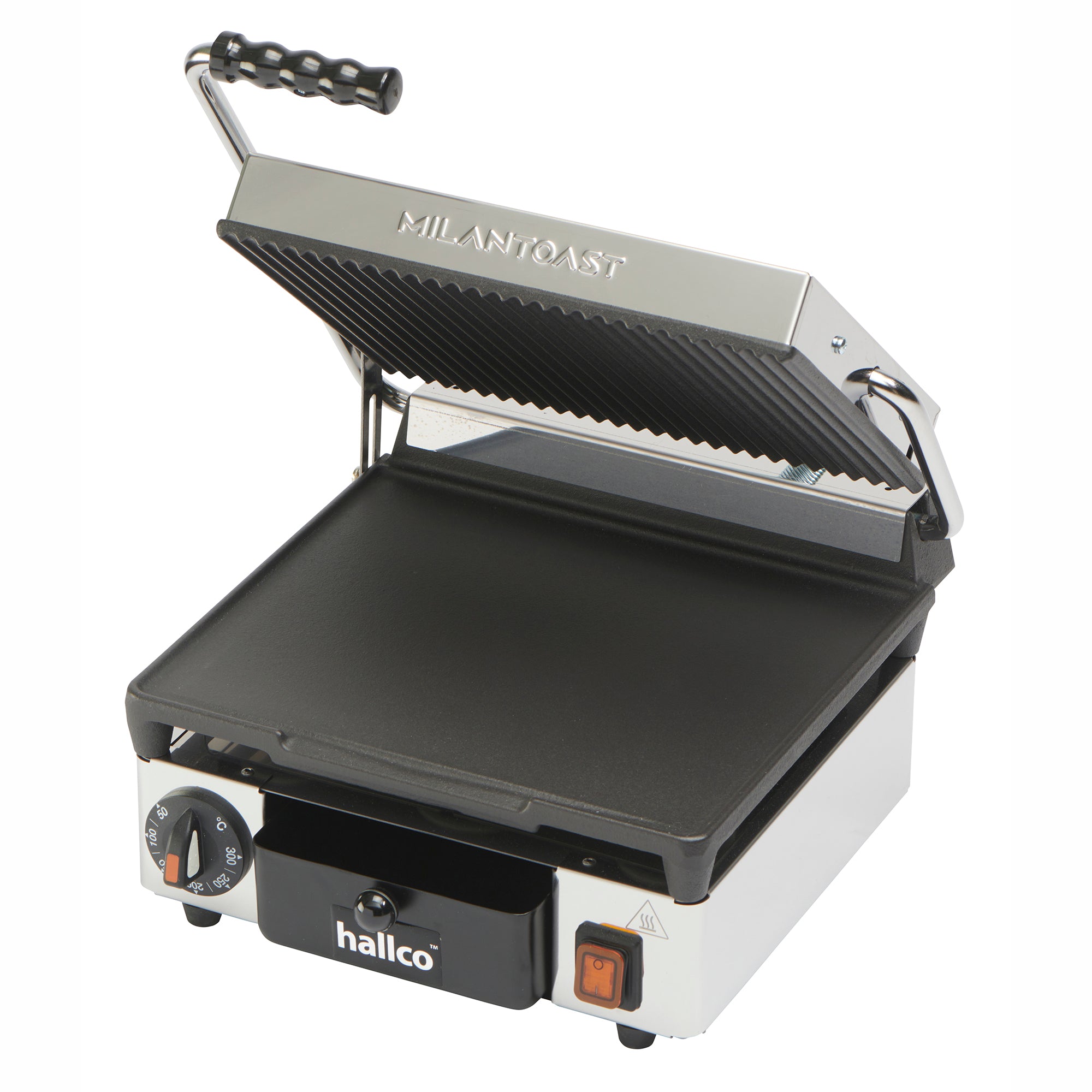 Hallco MEMT16001XNS Panini/Contact Grill