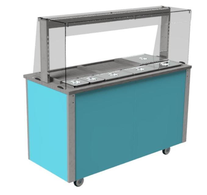 VC4CSSL Carvery Station - Square Glass