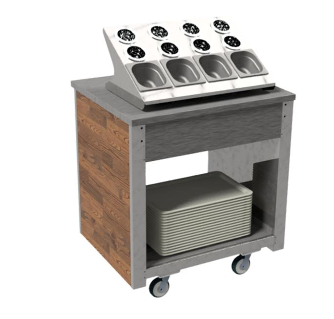 Versicarte Pro Cutlery & Tray Pickup Point