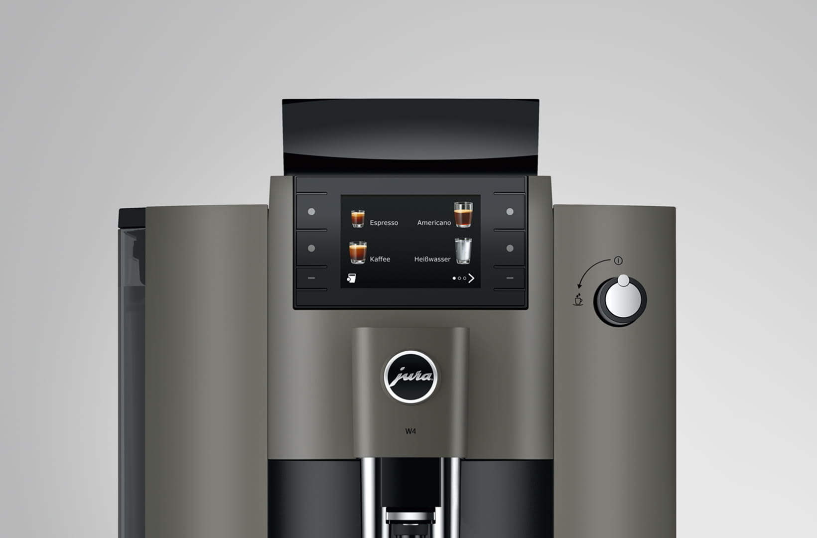 Jura W4 Professional Compact Bean to Cup Coffee Machine (Black Coffee Only)