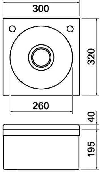 WS3-KVS Hand Wash Basin (Drawing)