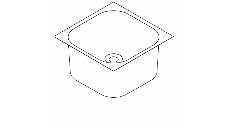 C20132N Inset Sink Bowl