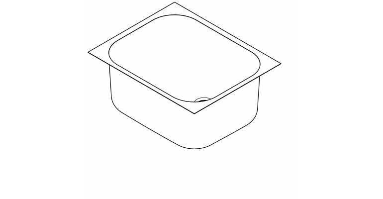 C20149N Inset Sink Bowl