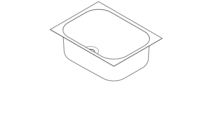 C20174N Inset Sink Bowl