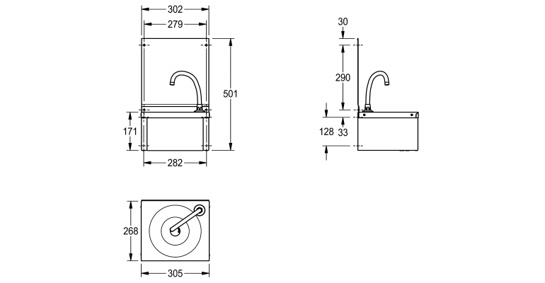 ANMX216 Hand Wash Basin