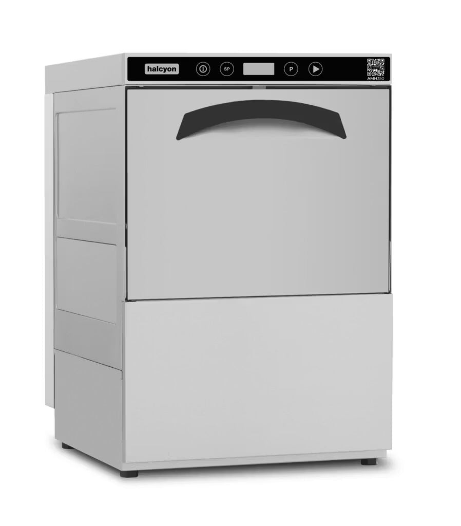 Halcyon Amika AMH500 Commercial Glasswasher Pumped Waste