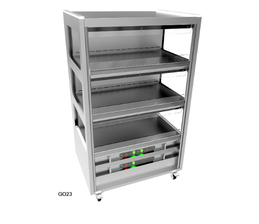 GO23 Grab & Go Hot Display Merchandiser