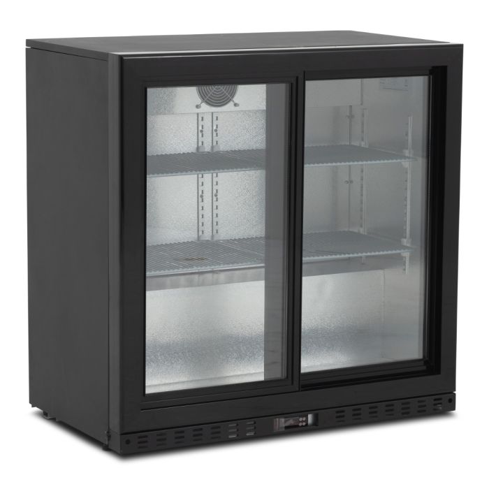KBC2SL - KOLDBOX Double Sliding Glass Door Bottle Cooler