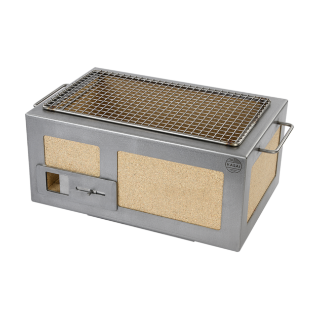 Little Kasai Konro Hibachi Grill with Stainless Steel Frame V2