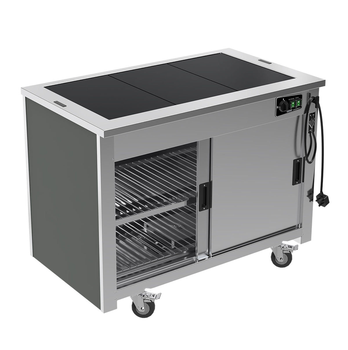 Versicarte VC2HT Servery Unit with Hot Cupboard & Neo Ceram Top