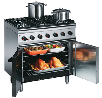 Lincat SLR9 - 6 Burner Oven Range