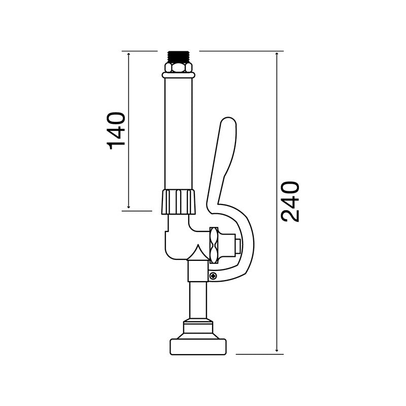 AquaJet AJSG019EcO Pre-Rinse Spray Head