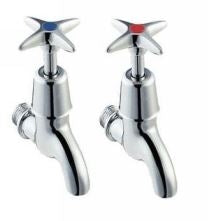 F1071/3N Hot & Cold Crosshead Bib Taps (Pair)