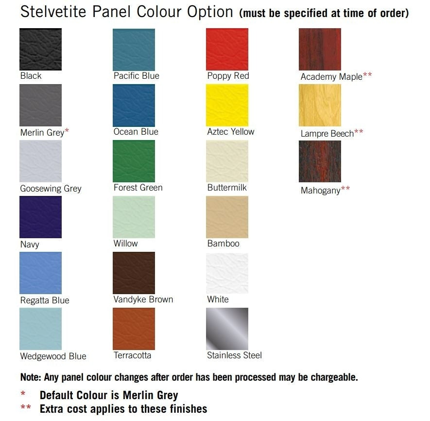 Versicarte Colour Chart