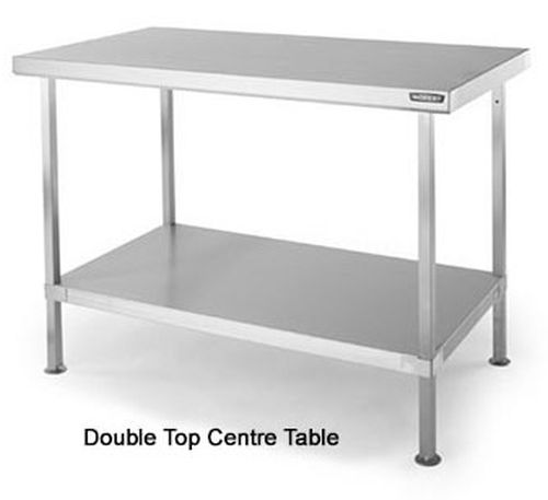 SCT157 Double Top Stainless Steel Centre Table