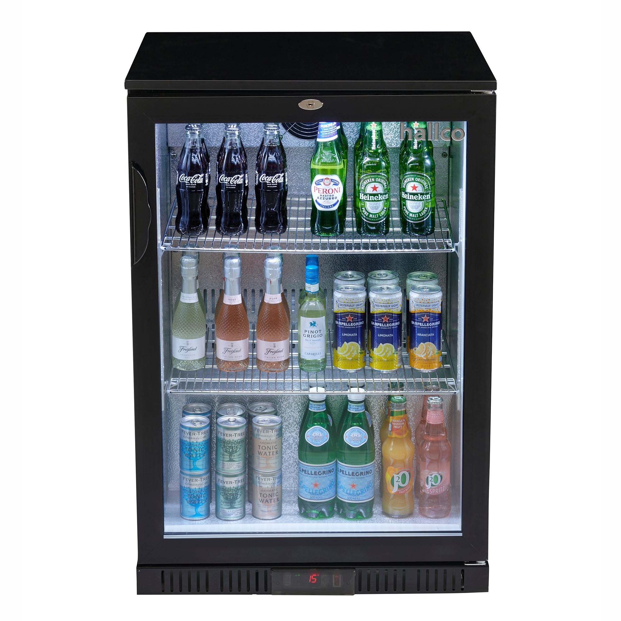 Hallco HC1BK Undercounter Bottle Cooler