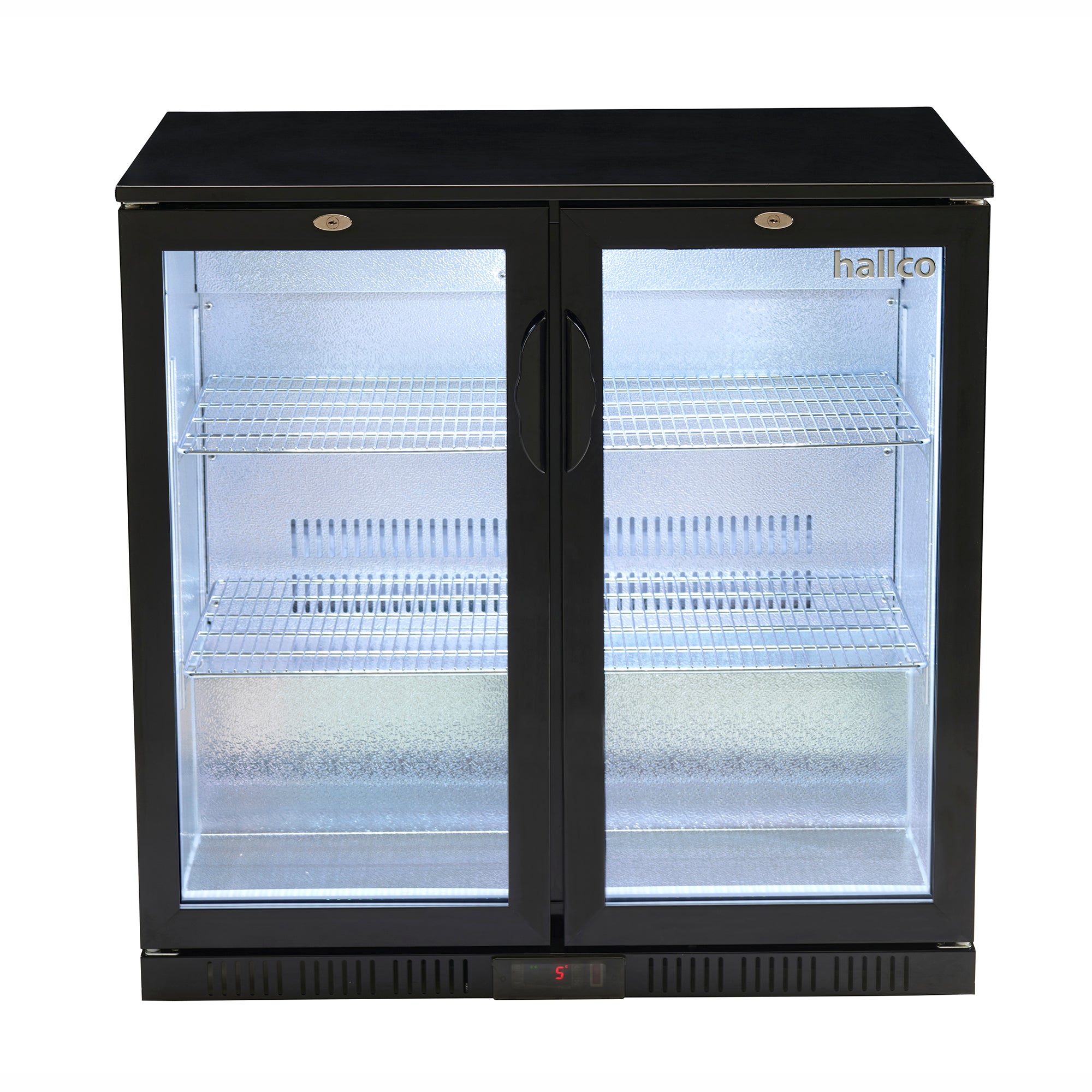 Hallco HC2BK Undercounter Bottle Cooler
