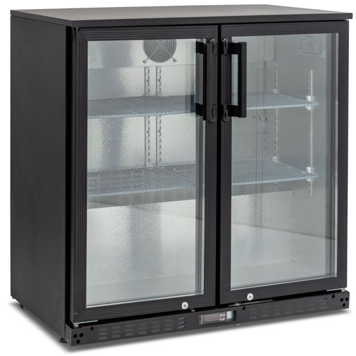KBC2 - KOLDBOX Double Hinged Glass Door Bottle Cooler