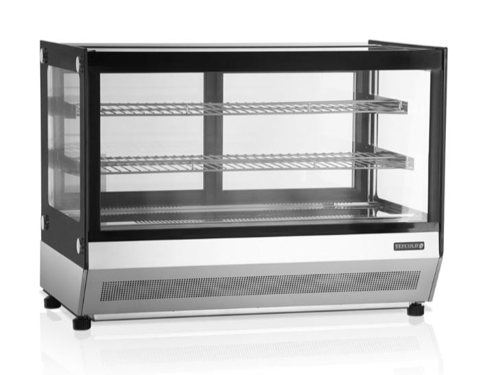 Tefcold LCT900F/BLACK Refrigerated Counter Top Display Merchandiser