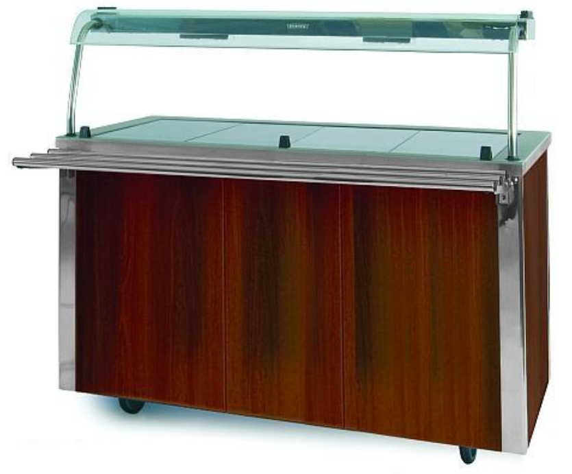 Versicarte VC4HT Servery Unit with Hot Cupboard & Neo Ceram Top