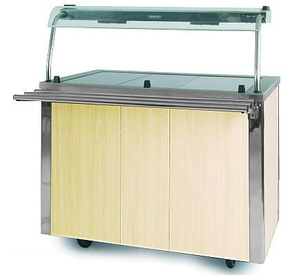 Versicarte VC3HT Servery Unit with Hot Cupboard & Neo Ceram Top