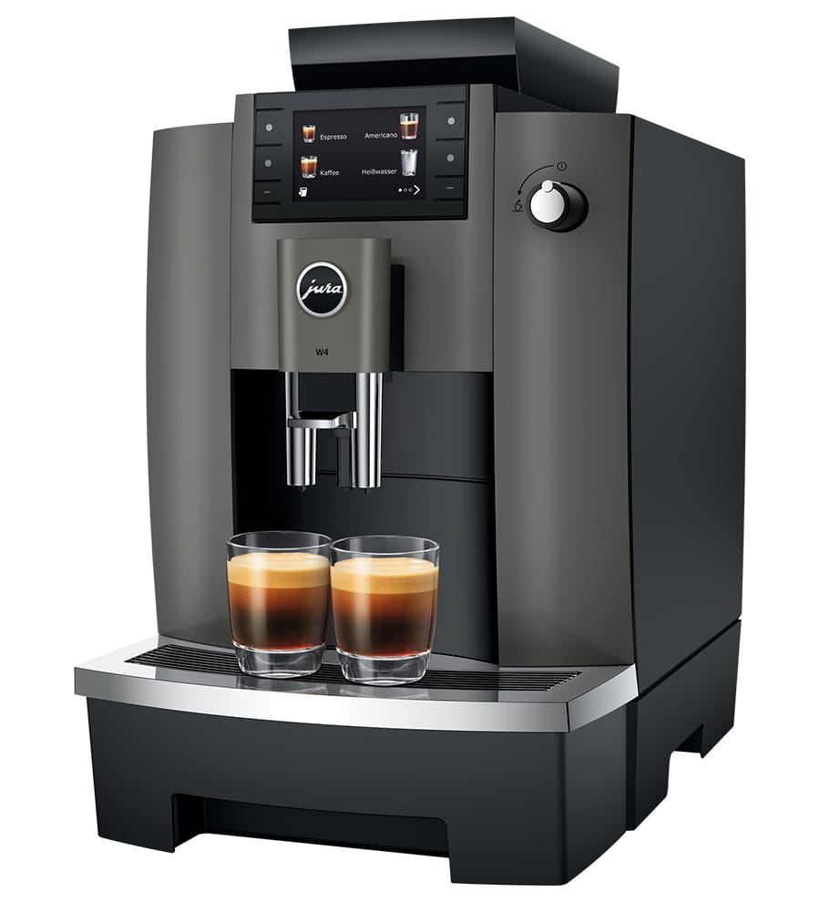Jura W4 Professional Compact Bean to Cup Coffee Machine (Black Coffee Only)