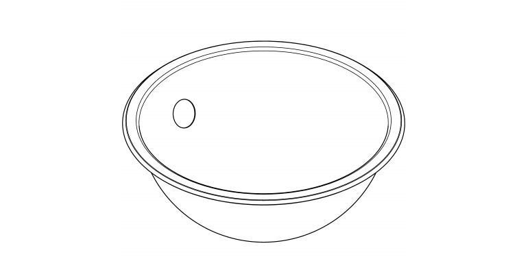 RNDH260 Rondo Inset Basin