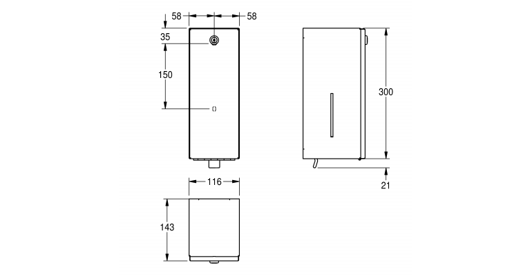 RODX618 Liquid Soap Dispenser