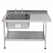 E20610L Catering Sink - Left Hand Drainer