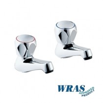 4100/D - Hot and Cold Basin Taps With Tricon Heads (Pair)