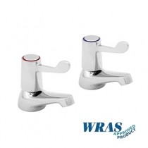 1100/D - Hot and Cold Basin Taps With Levers (Pair)