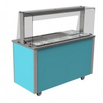 VC4CSSL  Carvery Station - Square Glass